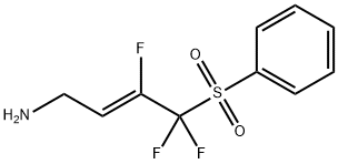 2-Buten-1-amine, 3,4,4-trifluoro-4-(phenylsulfonyl)-, (2Z)- Structure