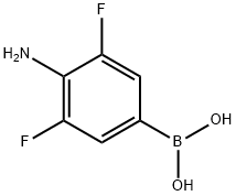 Boronic acid, B-(4-amino-3,5-difluorophenyl)- Structure