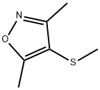 3,5-dimethyl-4-(methylthio)isoxazole Structure