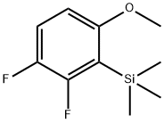 (2,3-Difluoro-6-methoxyphenyl)trimethylsilane 구조식 이미지