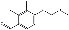 4-(methoxymethoxy)-2,3-dimethylbenzaldehyde Structure