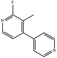 2-Fluoro-3-methyl-4,4'-bipyridine Structure