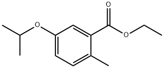 Ethyl 5-isopropoxy-2-methylbenzoate Structure