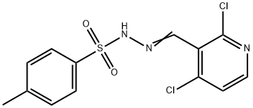 N'-((2,4-dichloropyridin-3-yl)methylene)-4-methylbenzenesulfonohydrazide Structure