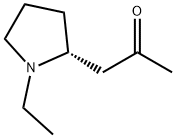 1-[(2R)-1-Ethyl-2-pyrrolidinyl]-2-propanone Structure