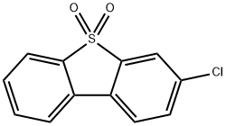Dibenzothiophene, 3-chloro-, 5,5-dioxide 구조식 이미지