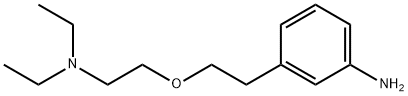 Benzenamine, 3-[2-[2-(diethylamino)ethoxy]ethyl]- Structure