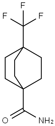 Bicyclo[2.2.2]octane-1-carboxamide, 4-(trifluoromethyl)- 구조식 이미지