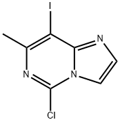 5-chloro-8-iodo-7-methylimidazo[1,2-c]pyrimidine 구조식 이미지