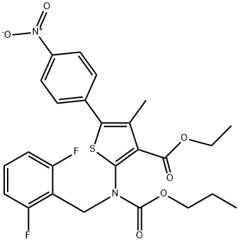 Relugolix Impurity 66 구조식 이미지