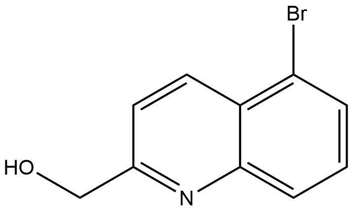 Methyl 5-broMoquinoline-2-carboxylate Structure