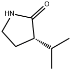 2-Pyrrolidinone, 3-(1-methylethyl)-, (3S)- 구조식 이미지