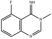 5-Fluoro-3-methylquinazolin-4(3H)-imine Structure