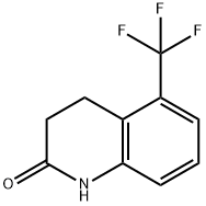 2(1H)-Quinolinone, 3,4-dihydro-5-(trifluoromethyl)- Structure