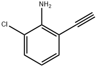 2-Chloro-6-ethynylaniline Structure