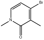 2(1H)-Pyridinone, 4-bromo-1,3-dimethyl- 구조식 이미지