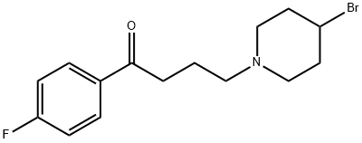 4-(4-Bromopiperidin-1-yl)-1-(4-fluorophenyl)butan-1-one Structure