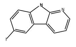 9H-Pyrido[2,3-b]indole, 6-iodo- Structure