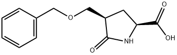 L-Proline, 5-oxo-4-[(phenylmethoxy)methyl]-, (4R)- Structure