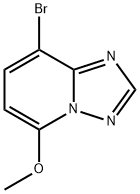 [1,2,4]Triazolo[1,5-a]pyridine, 8-bromo-5-methoxy- Structure