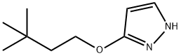 1H-Pyrazole, 3-(3,3-dimethylbutoxy)- Structure