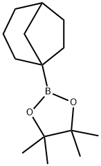 2-(Bicyclo[3.2.1]octan-1-yl)-4,4,5,5-tetramethyl-1,3,2-dioxaborolane Structure