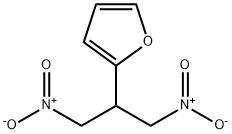 2-(1,3-dinitropropan-2-yl)furan 구조식 이미지