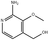 4-Pyridinemethanol, 2-amino-3-methoxy- 구조식 이미지