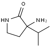3-amino-3-(propan-2-yl)pyrrolidin-2-one Structure