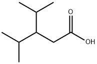 4-methyl-3-(propan-2-yl)pentanoic acid Structure