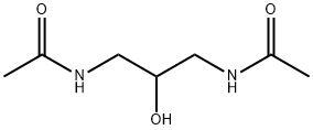 N,N'-(2-hydroxypropane-1,3-diyl)diacetamide Structure