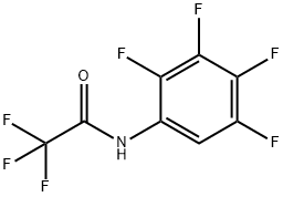 Acetamide, 2,2,2-trifluoro-N-(2,3,4,5-tetrafluorophenyl)- Structure