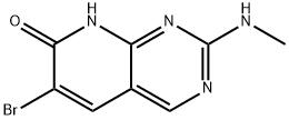 6-Bromo-2-(methylamino)pyrido[2,3-d]pyrimidin-7(8H)-one 구조식 이미지