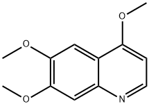 Quinoline, 4,6,7-trimethoxy- Structure