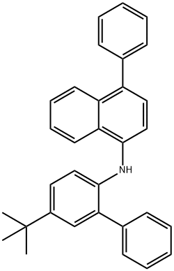 N-[5-(tert-butyl)[1,1'-biphenyl]-2-yl]-4-phenyl-1-Naphthalenamine Structure