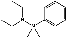 Silanamine, N,N-diethyl-1,1-dimethyl-1-phenyl- Structure