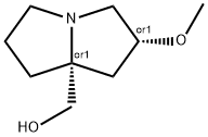 rel-(2R,8R)-2-methoxy-1,2,3,5,6,7-hexahydropyrrolizin-8-yl]methanol Structure
