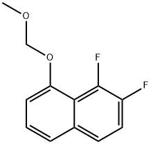 Naphthalene, 1,2-difluoro-8-(methoxymethoxy)- Structure