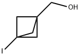 Bicyclo[1.1.1]pentane-1-methanol, 3-iodo- Structure