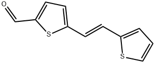 2-Thiophenecarboxaldehyde, 5-[(1E)-2-(2-thienyl)ethenyl]- Structure