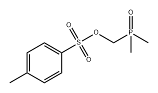 Methanol, 1-(dimethylphosphinyl)-, 1-(4-methylbenzenesulfonate) Structure