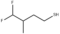4,4-difluoro-3-methylbutane-1-thiol 구조식 이미지