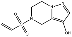 5-(ethenesulfonyl)-4H,5H,6H,7H-pyrazolo[1,5-a]pyrazin-3-ol Structure