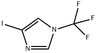 1H-Imidazole, 4-iodo-1-(trifluoromethyl)- 구조식 이미지