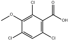 Benzoic acid, 2,4,6-trichloro-3-methoxy- Structure