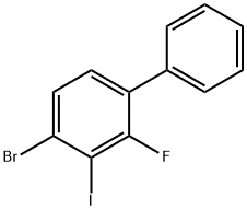 1,1'-Biphenyl, 4-bromo-2-fluoro-3-iodo- 구조식 이미지