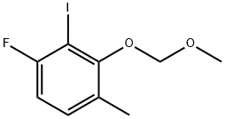 Benzene, 1-fluoro-2-iodo-3-(methoxymethoxy)-4-methyl- Structure