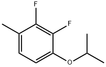 Benzene, 2,3-difluoro-1-methyl-4-(1-methylethoxy)- Structure