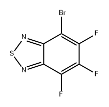 2,1,3-Benzothiadiazole, 4-bromo-5,6,7-trifluoro- Structure