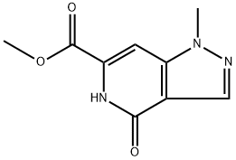 methyl 1 -methyl-4-oxo-3a,4-dihydro-1 H-pyrazolo[4,3-c]pyridine-6-carboxylate Structure